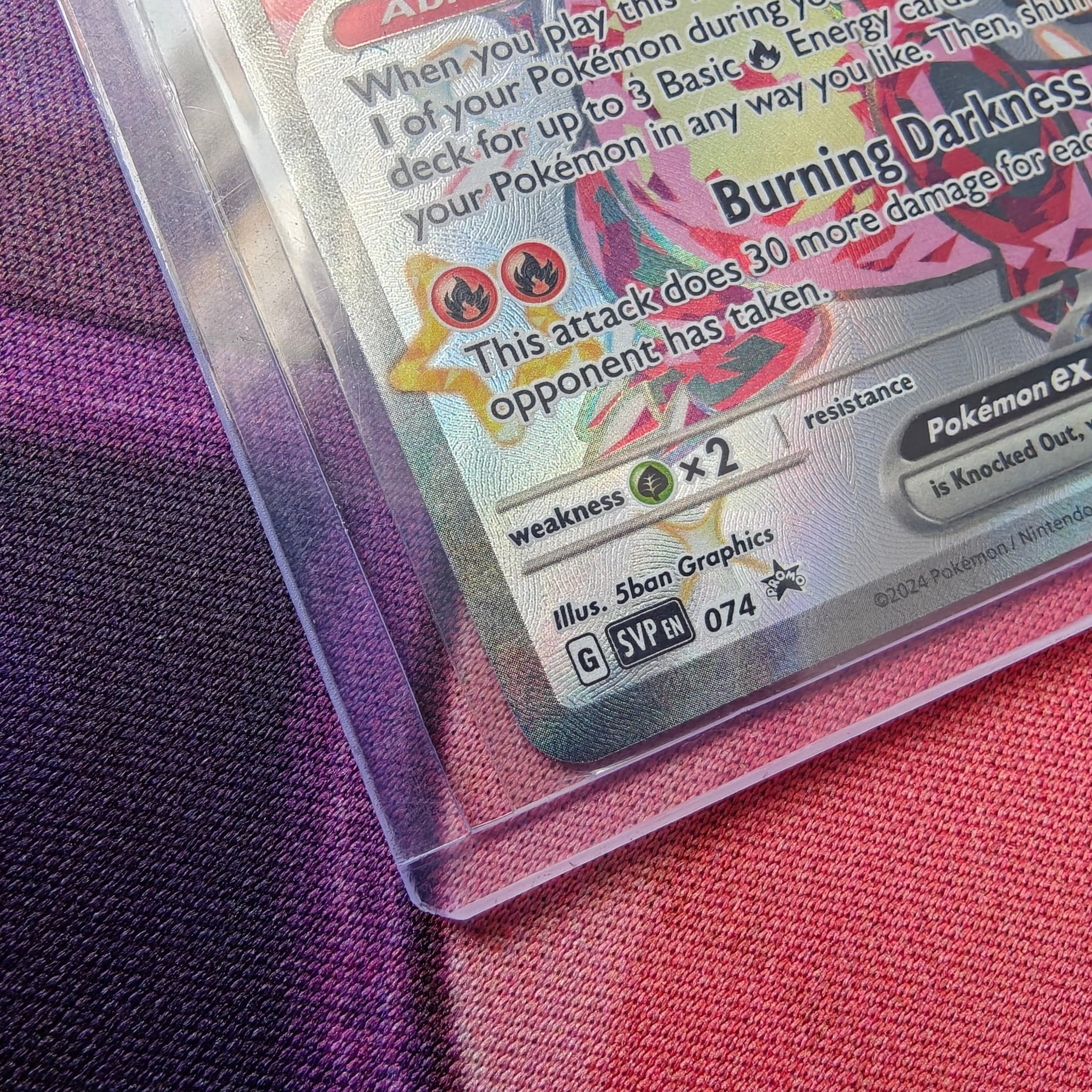 Charizard ex 74 promo (NM/M) - TCG supply