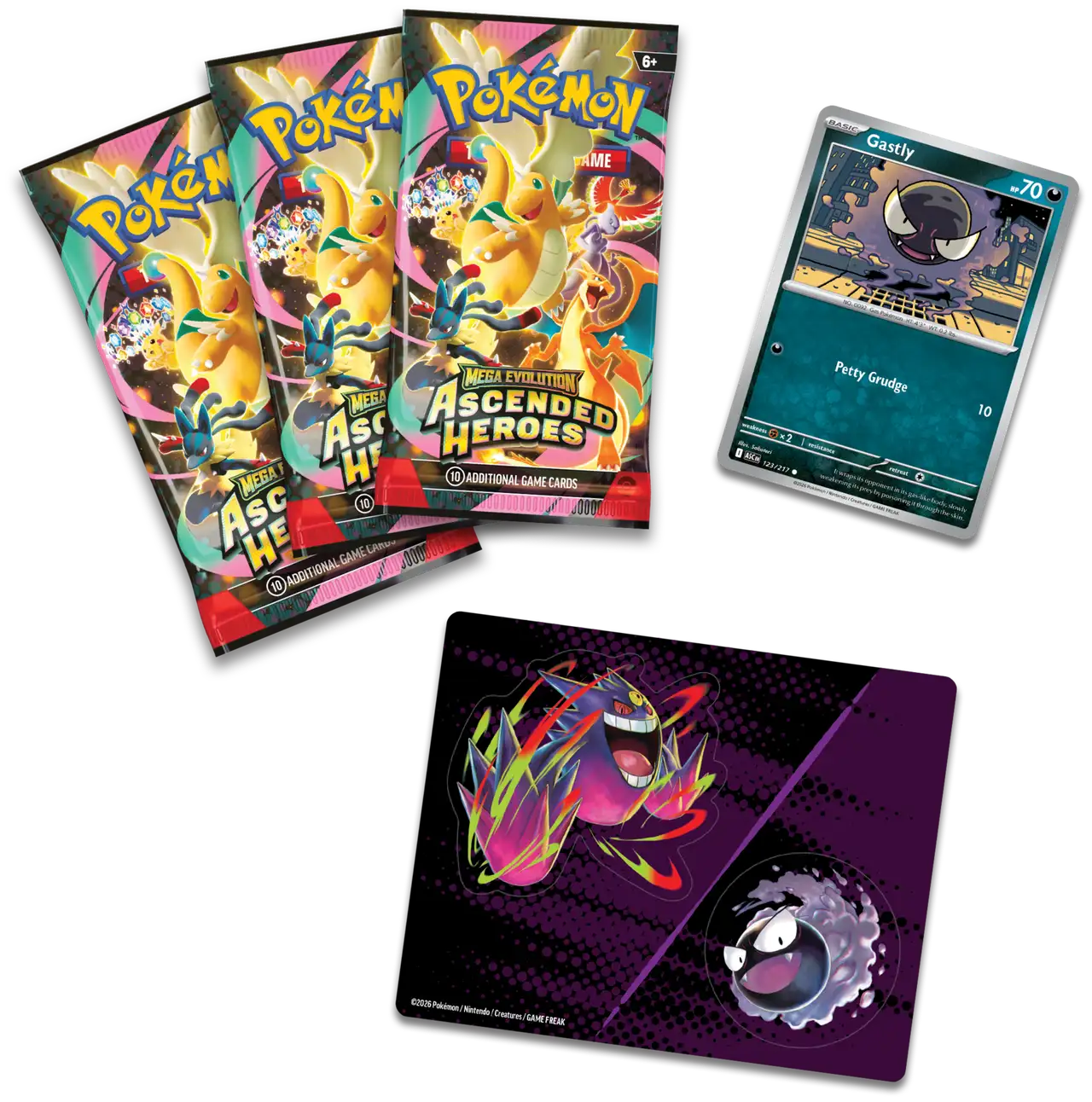 Gastly Tech Sticker Collection - TCGsupply